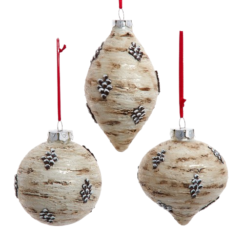 [T3373] 70-80MM GLASS BALL/ONION/FINIA - INDIVIDUAL