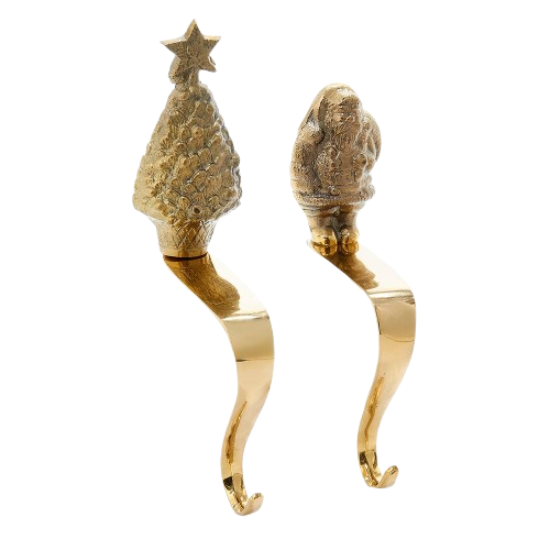 [IN0482] 3.5" SANTA TREE STOCKING HANGER