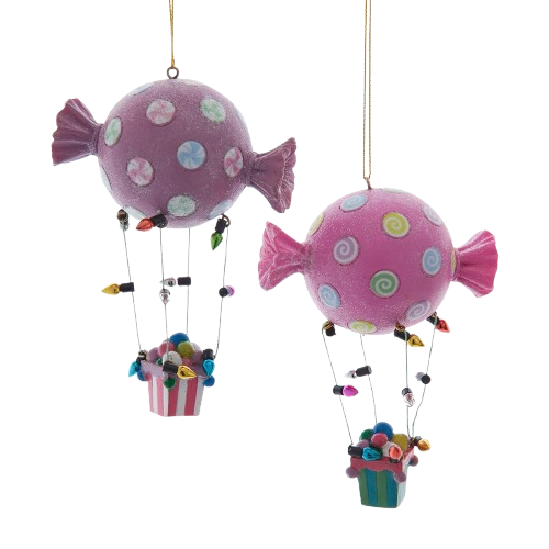 [D4618] 4"RESIN BALLOON CANDY / INDIVIDUAL 