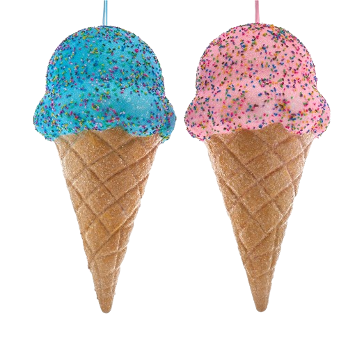 [D4642] 16"STYROFOAM LARGE ICE CREAM CONE / INDIVIDUAL 
