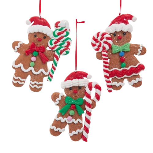 [D4761] 5"CLAYDOUGH GINGERBREAD MAN / INDIVIDUAL 