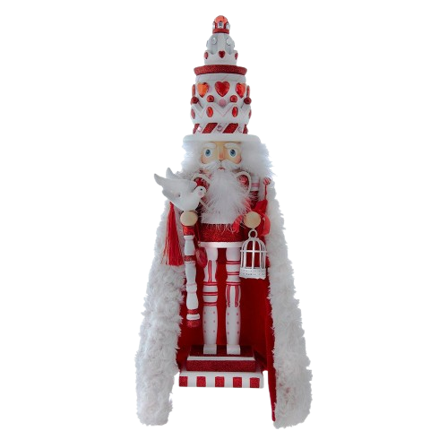 [HA0757] 19.5" HOLLYWOOD NUTCRACKERS KING OF HEARTS 