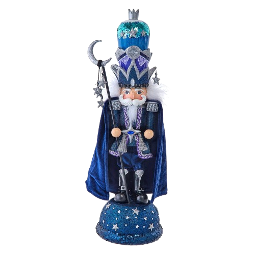 [HA0758] 18.5" HOLLYWOOD NUTCRACKERS MIDNIGHT MAN 