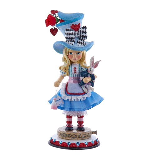 [HA0760] 13" HOLLYWOOD NUTCRACKERS ALICE 