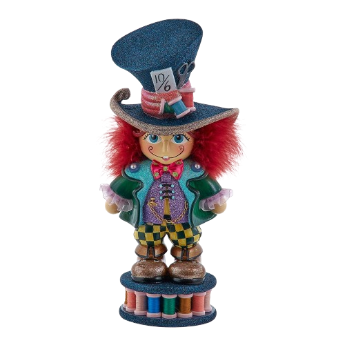 [HA0761] 13" HOLLYWOOD NUTCRACKER MAD HATTER 