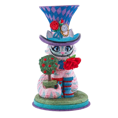 [HA0764] 10" HOLLYWOOD NUTCRACKER CHESHIRE CAT 