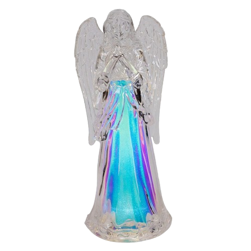 [JEL1045] 10.5" BATTERY OPERATED LIGHTED PRAYING ANGEL 