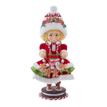 [HA0785] 19.5" Hollywood Nutcrackers™ Mrs. Claus Gingerbread Nutcracker