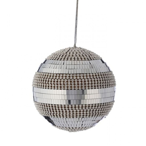 [MTX72423] 4" MOSIAC W/ JEWELED BALL ORNAMENT