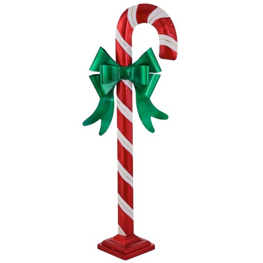 [MTX73093] 41.5" METAL STANDING CANDY CANE  