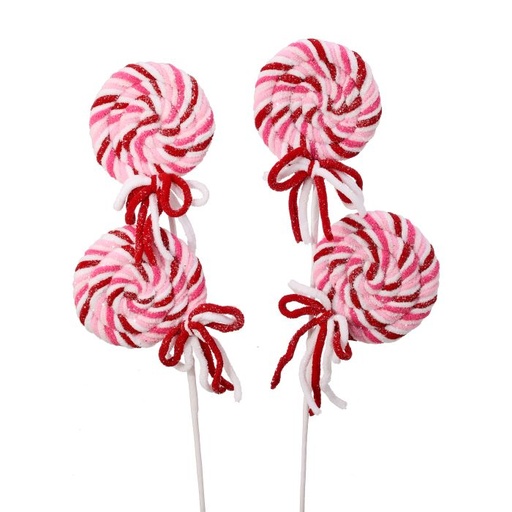 [MTX73450] 21" CHENILLE GLITTER LOLLIPOP SPRAY