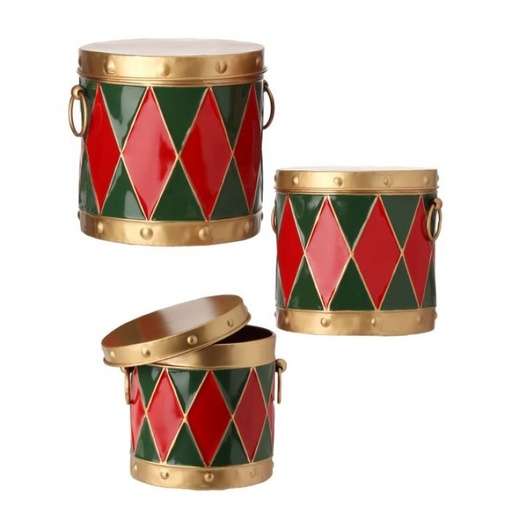 [MTX74630] 6.5" - METAL DRUM PLANTER INDIVIDUAL PEQUEÑO