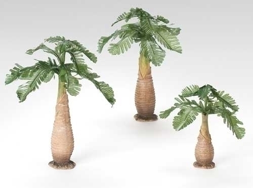 [89945350227] 8 H 3 PC SET PALM TREE