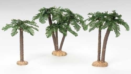 [89945208719] 9.5H 3 PC SET PALM TREE