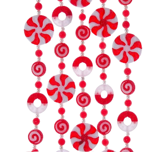 [D4126] PEPPERMINT CANDY GARLAND