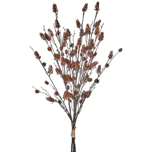 [MTX74510] 40" FROSTED PINE CONE BUNDLE X3