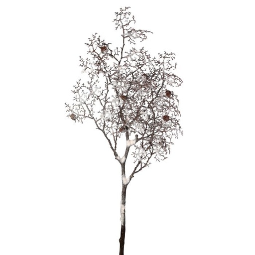 [MTX74509] 42.5" WINTER CHALET SNOWY PINE W/CONE SPRAY