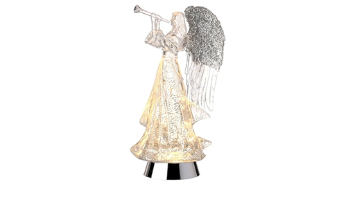 [MTX74264] 18"LED/BTY/TMR USB ACRYLIC HOLY ANGEL