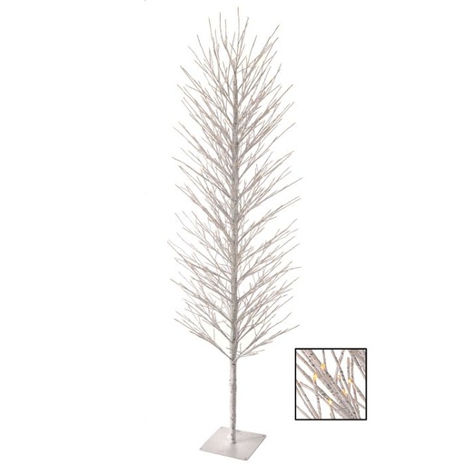 [MTX74112] 72" LED/TMR UL BIRCH TREE PLUG IN/REMOTE