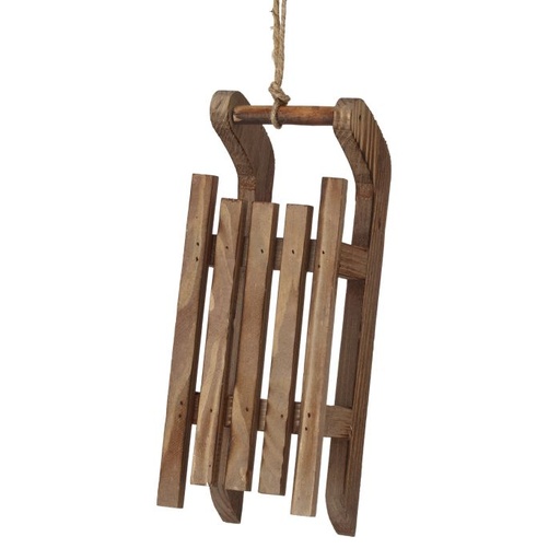 [MTX73844] 10.5" MDF WINTER CHALET SLED W/JUTE