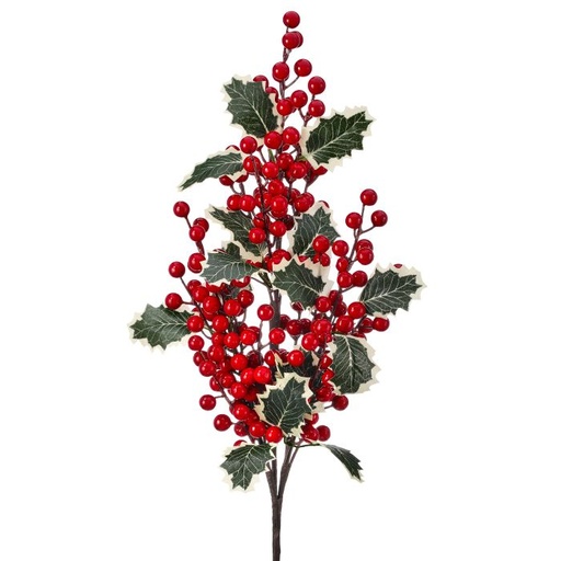 [MTX73723] 26" WP BERRY W/HOLLY SPRAY