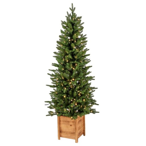 [MTX72874L] 5´LED PTD ORNAMENTAL PINE TREE 385T28´´D 250L CON LUZ