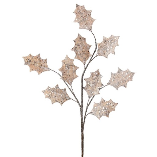 [MTX73559] 32" WINTER CHALET BIRCH LEAF SPRAY