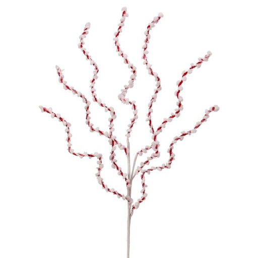 [MTX73451] 34" CHENILLE PEPPERMINT TWIST SPRAY