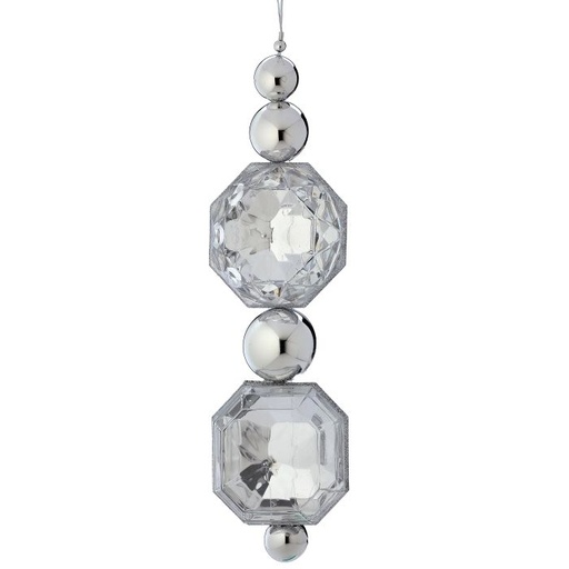 [MTX73423] 14" CHRISTMAS JEWELS DROP ORNAMENT