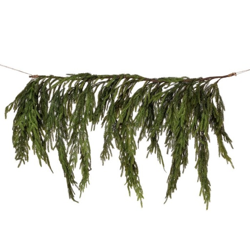 [MTX73276] 47X29"REAL TOUCH NORFOLK PINE DRIPPNG GARLAND