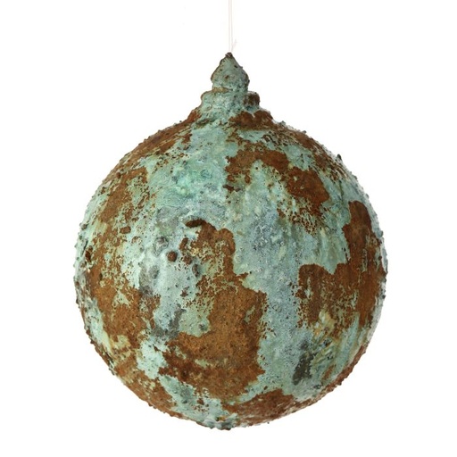 [MTX73270] 6" VP PETINA AGED BALL ORNAMENT