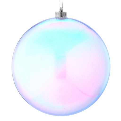 [MTX73231-TRANSP] 200MM VP CLEAR BALL ORNAMENT BOX/1 CLID
