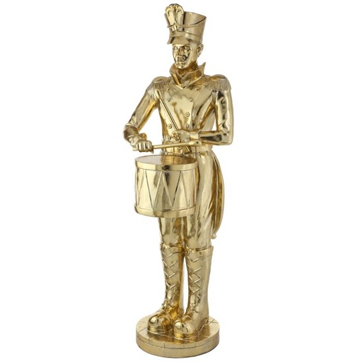[MTX73172] 68" RESIN ROYAL COURT SOLDIER W/DRUM