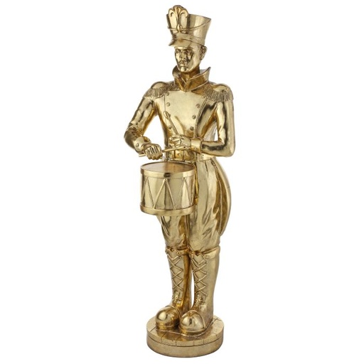 [MTX73171] 48" RESIN ROYAL COURT SOLDIER W/DRUM