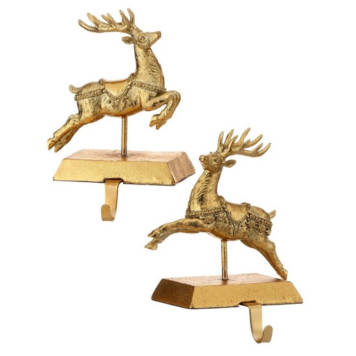 [MTX72984] 6"RESIN DEER STOCKING INDIVIDUAL