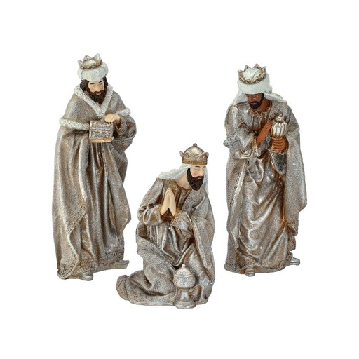 [MTX72912] 11-16" RESIN RENAISSANCE THREE KINGS ST3