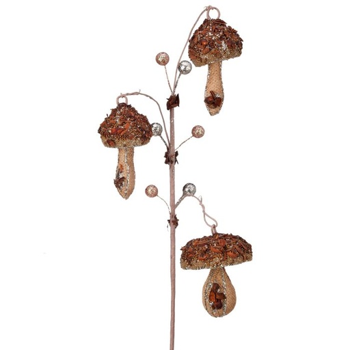 [MTX72760] 27" MUSHROOM X3 GLIITER BERRY SPRAY 
