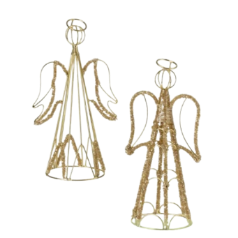 [MTX72582] 9.5" WIRED W/JEWELS ANGEL INDIVIDUAL. REGENCY