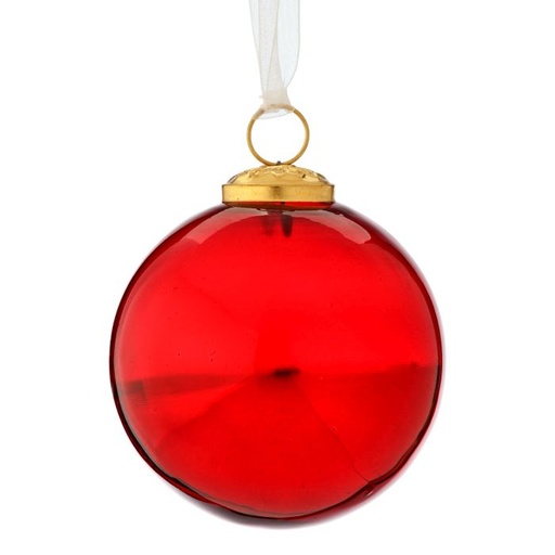 [MTX72387] 4" GLASS OMBRE" BALL ORNAMENT