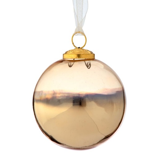 [MTX72387] 4" GLASS OMBRE" BALL ORNAMENT