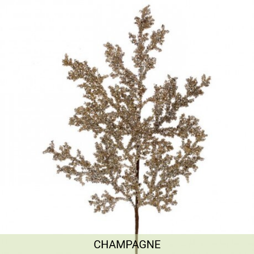 [743903184599] 29" GLITTER CEDAR SPRAY