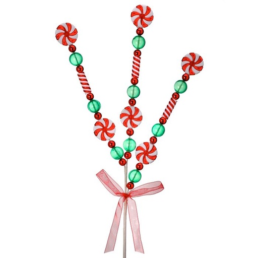 [MTX72163] 24" PEPPERMINT/CANDY SPRAY