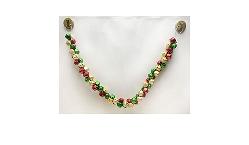 [743903182250] 48" SOLID JINGLE BELL GARLAND