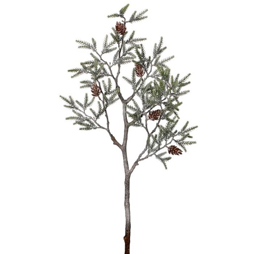 [MTX72083] 37" MINI PINE BRANCH W/CONES