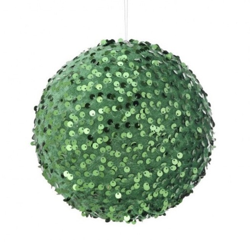 [743903180683] 6" SEQUIN BALL ORNAMENT  