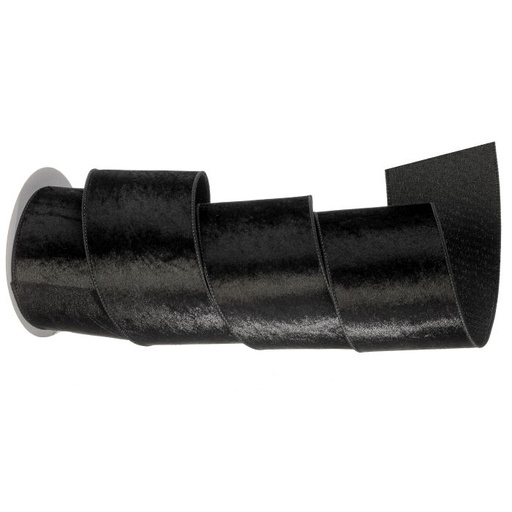 [MTX71860] 4"X10Y WIRED VELVET W/ DUPION BACK RIBBON