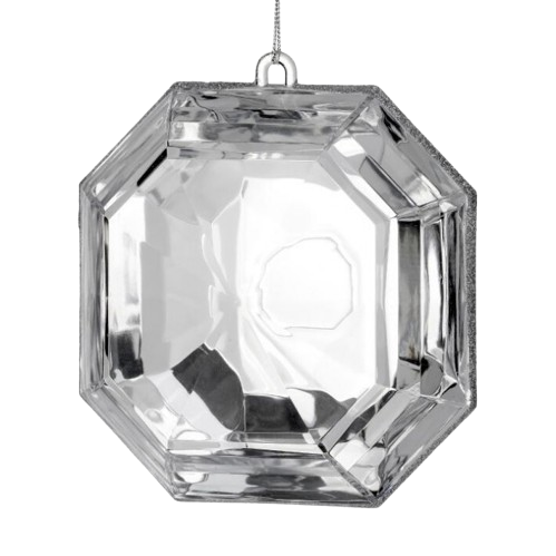 [MTX67415] 6" ACRYLIC SQUARE PRECIOUS GEM ORNAMENT