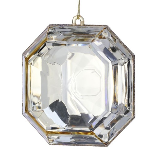 [MTX67415] 6" ACRYLIC SQUARE PRECIOUS GEM ORNAMENT
