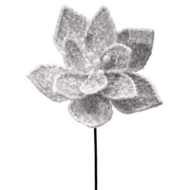 [MTX70688] 24" SWEATER PATTERNED POINSETTIA STEM