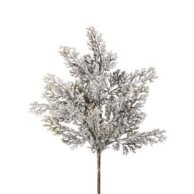 [MTX71393] 18" FROSTED CEDAR SPRAY PICK